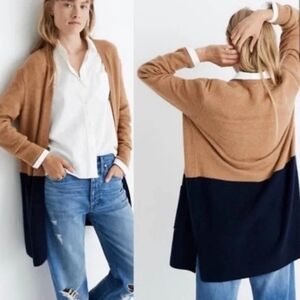 Madewell Colorblock Cardigan